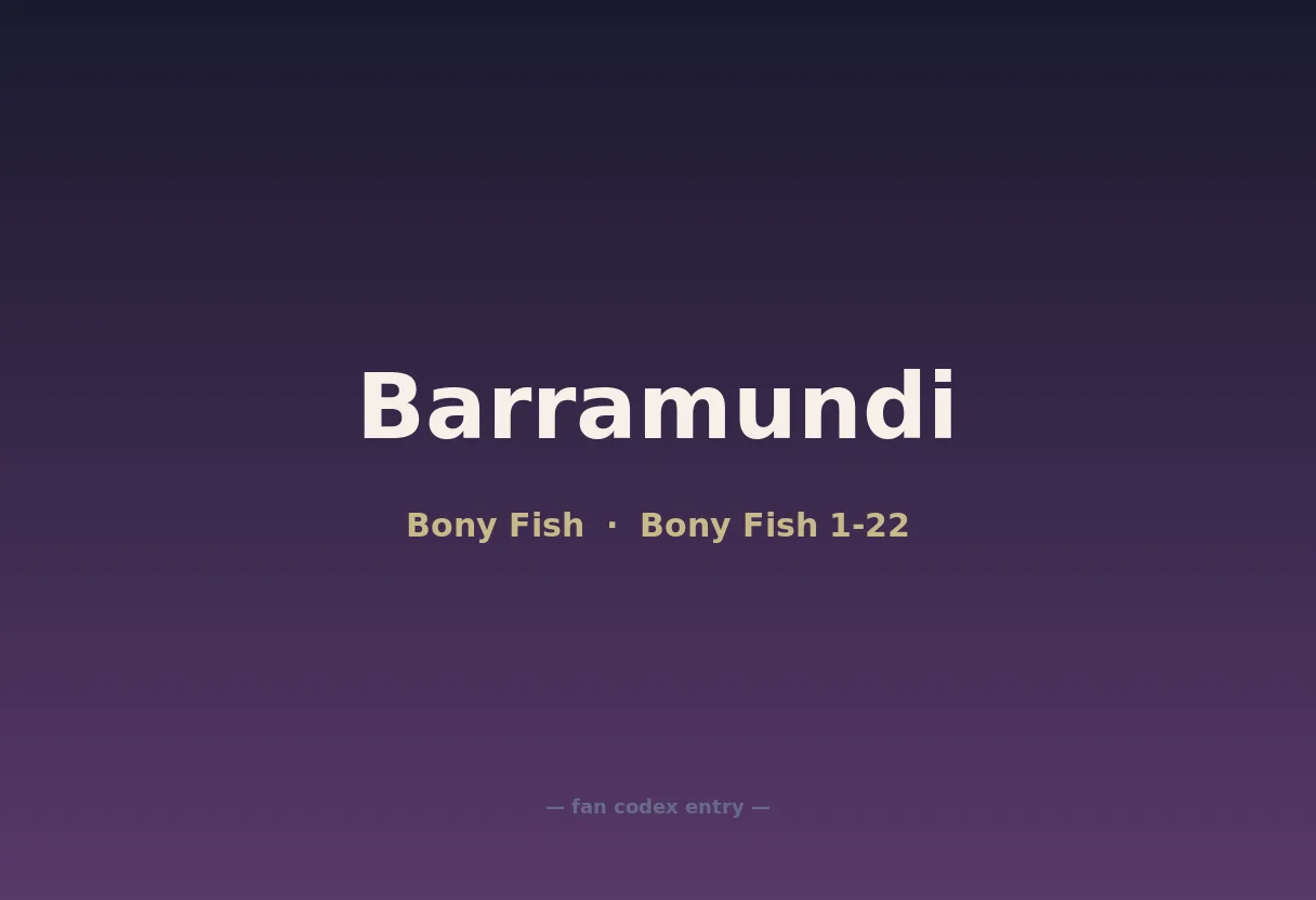 Barramundi
