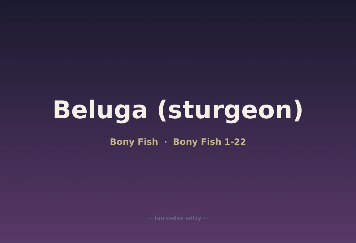 Beluga (sturgeon)