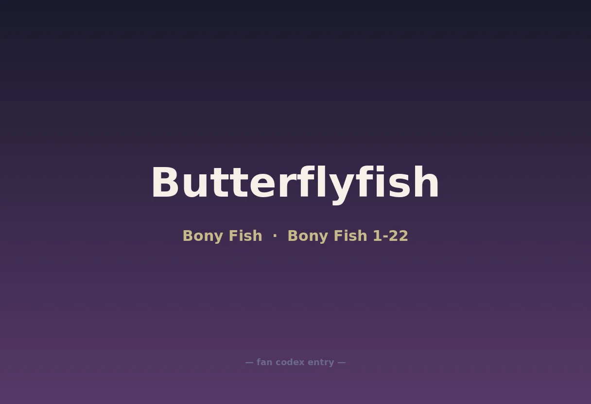 Butterflyfish