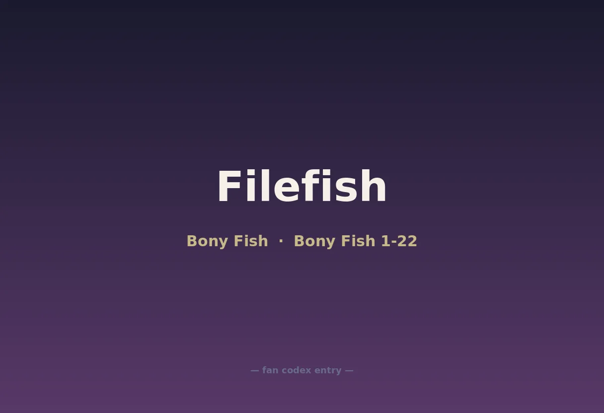 Filefish